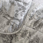 Φανελένιο Πάπλωμα Αιγαίον Flannel Tree 160X220 Grey